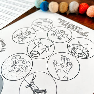 Plagues Of Egypt Printable Bible Activity