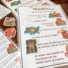Load image into Gallery viewer, Preamble To The Constitution Printable Activity Pack
