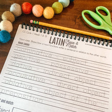 Load image into Gallery viewer, Latin Declension Noun Endings Printable Worksheets- CC Cycle 1

