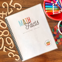 Load image into Gallery viewer, Multiplication + Division Math Facts Printable Workbook
