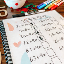 Load image into Gallery viewer, Multiplication + Division Math Facts Printable Workbook
