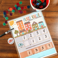 Place Value Village Activity Page - Arrows And Applesauce