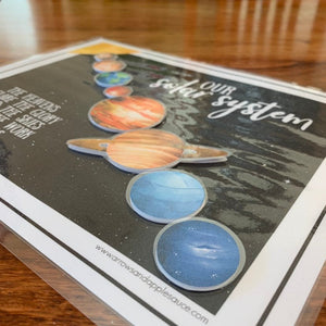 Solar System Printable Memory Game - Arrows And Applesauce