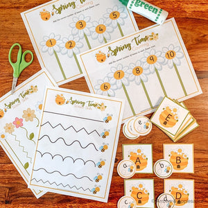 Spring Time Printable Activity Bundle - Arrows And Applesauce