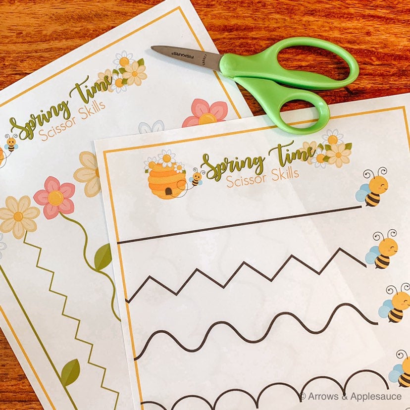 Spring Time Printable Activity Set – Arrows And Applesauce