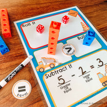Load image into Gallery viewer, Subtraction Math Dice Game Printable - Arrows And Applesauce
