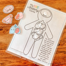 Load image into Gallery viewer, Preschool &quot;My First&quot; Anatomy Printable - Arrows And Applesauce

