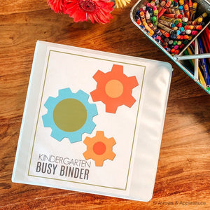 Kindergarten Printable Busy Binder Starter Kit - Arrows And Applesauce