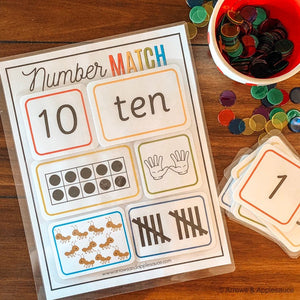 Numbers 1-10 Sorting & Counting Activity - Arrows And Applesauce