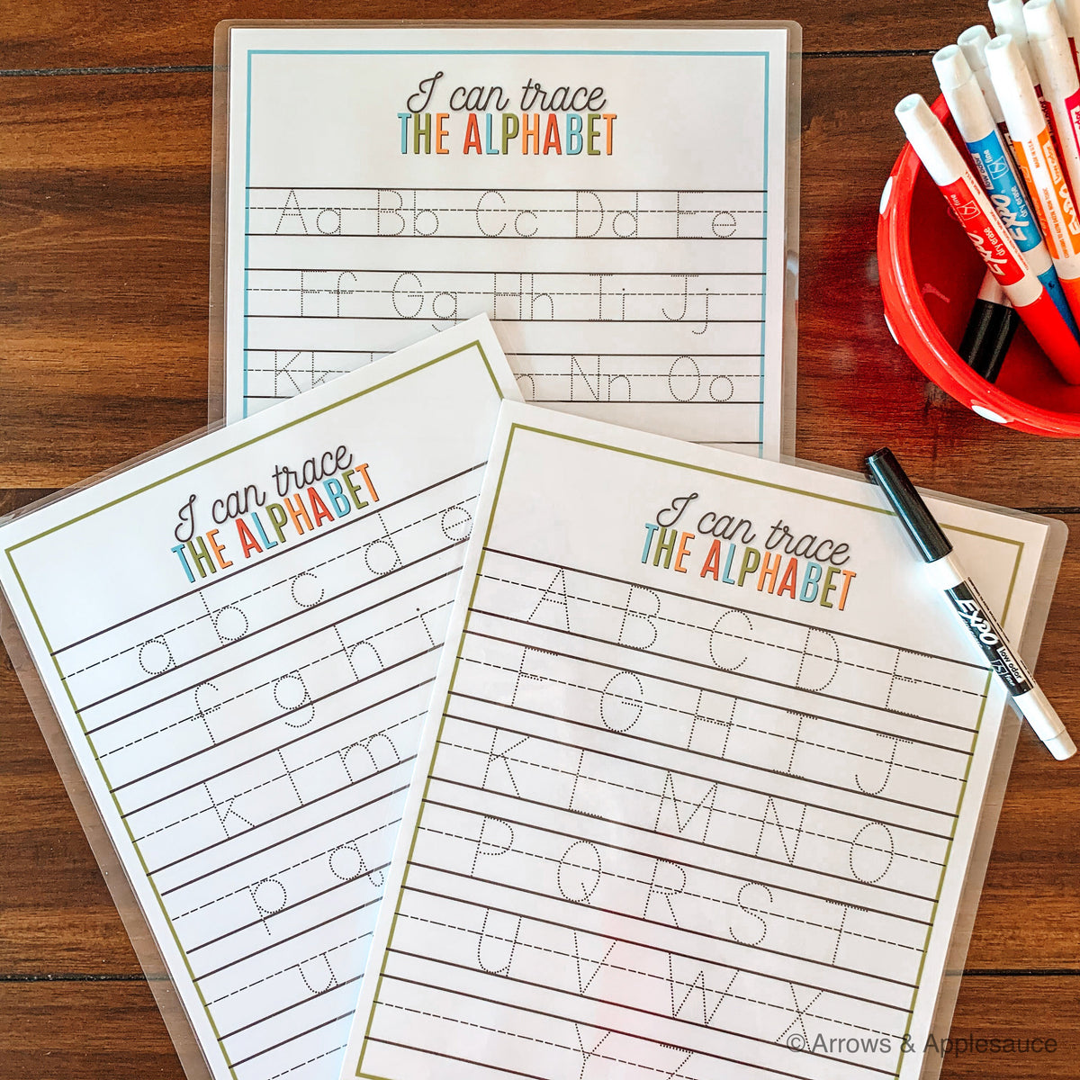 Printable Tracing Worksheets – Arrows And Applesauce