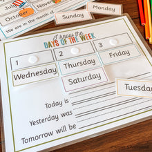 Load image into Gallery viewer, Months &amp; Days Printable Memory Game Set - Arrows And Applesauce
