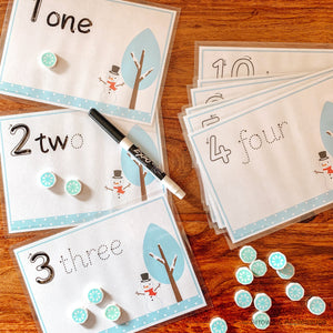 Preschool Math Printable Winter Activity Pack - Arrows And Applesauce