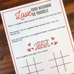 "God Is Love" Printable Bible Activity Pack - Arrows And Applesauce