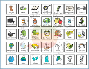 Full Day Responsibilities Printable Chore Chart - Arrows And Applesauce