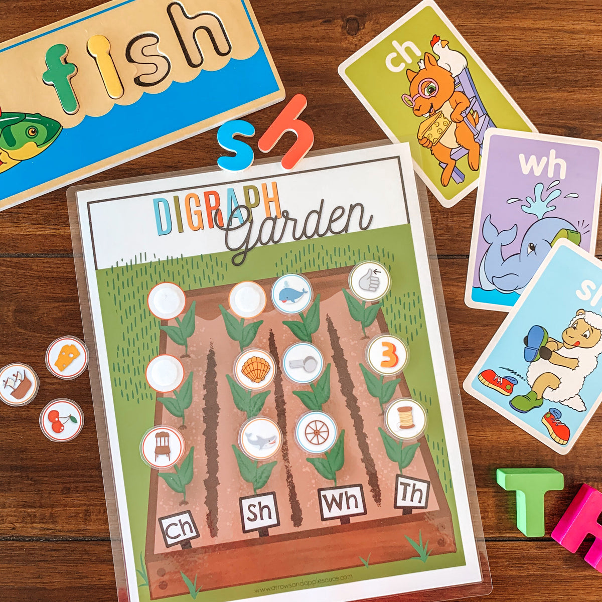 Forest Digraphs Activity Digraph Garden Printable Phonics Activity – Arrows And Applesauce