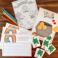 St. Patrick's Day Printable Activity Pack - Arrows And Applesauce