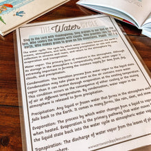 Load image into Gallery viewer, Water Cycle Kids Printable Activity - Arrows And Applesauce
