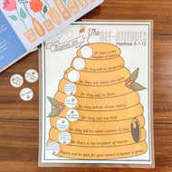 Beatitudes Printable Bible Verse Game - Arrows And Applesauce