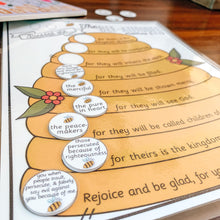 Load image into Gallery viewer, Beatitudes Printable Bible Verse Game - Arrows And Applesauce
